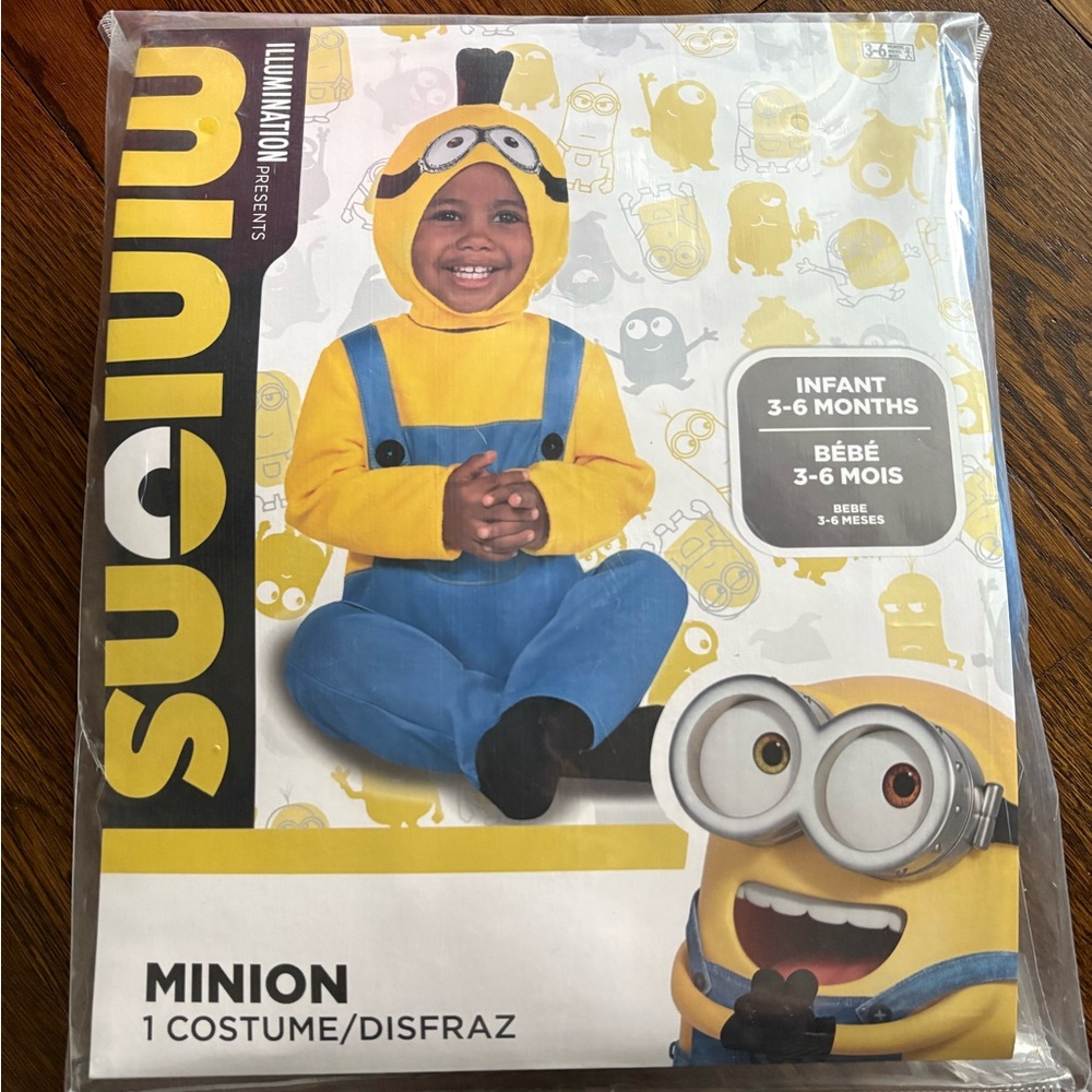 Brand New Minion Costume 
3-6 month